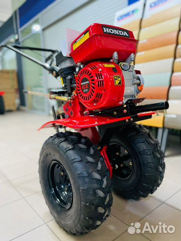 Мотоблок бензиновый Honda 13л.с + Плуг