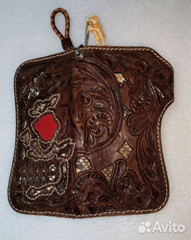 Портмоне мужской кожаный, mont blanc