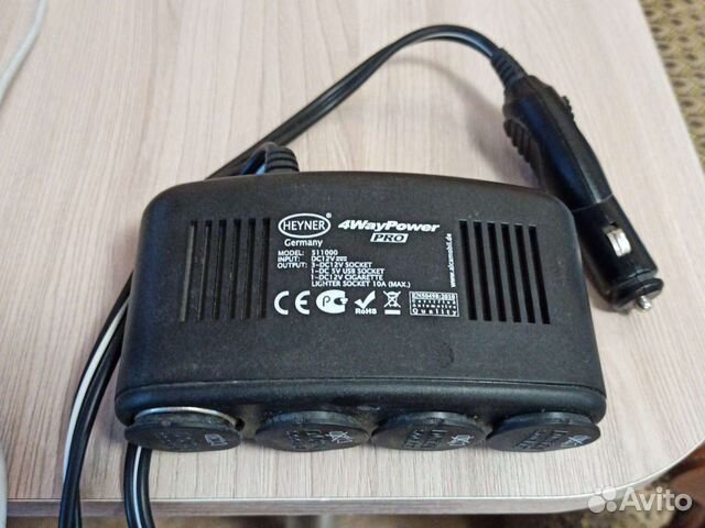 Разветвитель прикуривателя Heyner 511000