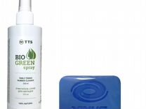 Набор очистки накладок TTS BIO green spray 250 мл