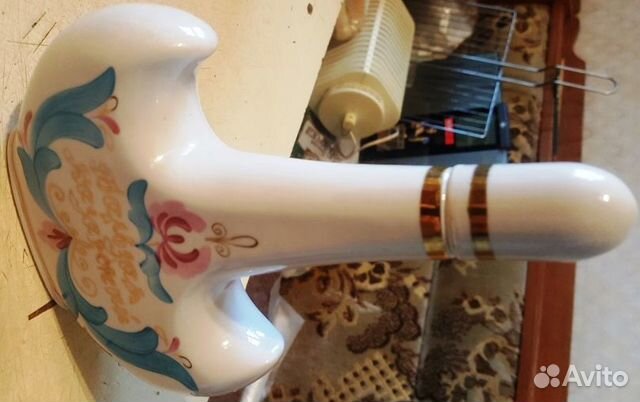 Штоф-бутылка из под Казахского Бальзама.Фарфор