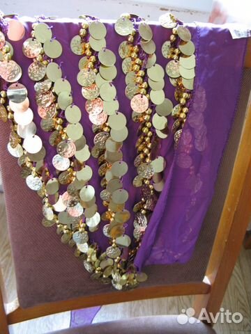 Платок шифоновый для танца живота (восточный танец