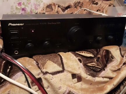 Комплект колонки и усилитель pioneer a-509r и heco