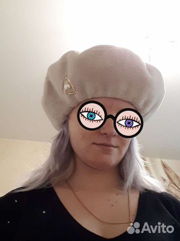 Берет зимний, экомех