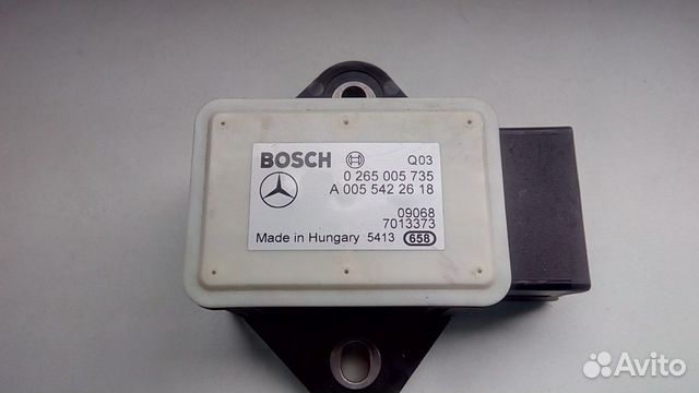 Мерседес 212. Датчик ускорения