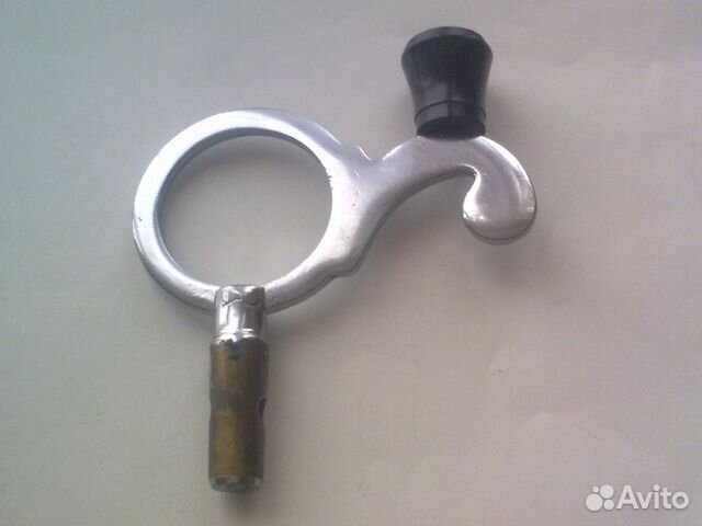 Ключик-верток для краника самовара из СССР латунь