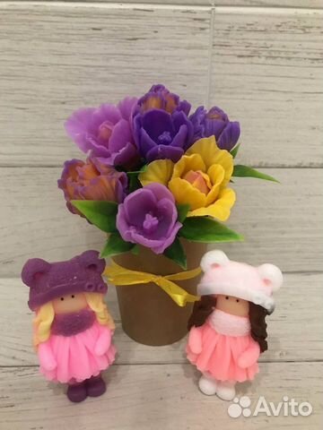 Букет из мыла