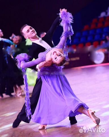 Турнирное бальное платье на стандарт