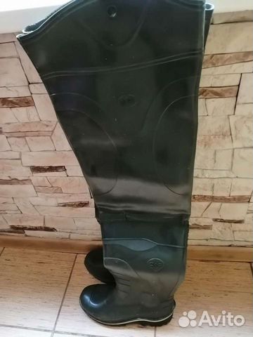 Сапоги резиновые болотные