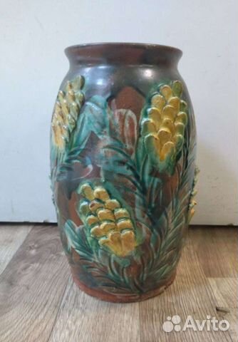 Ваза майолика СССР