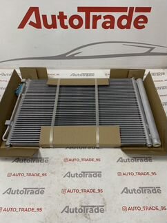 Радиатор кондиционера hyundai solaris, kia rio