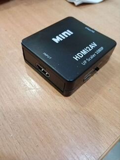 Переходник hdmi на тюльпаны