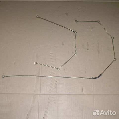 Трубка топливная обратного слива камаз-евро 2 (к-т