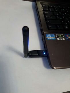 Новый USB Wifi адаптер мт 7601 с антенной приёмник