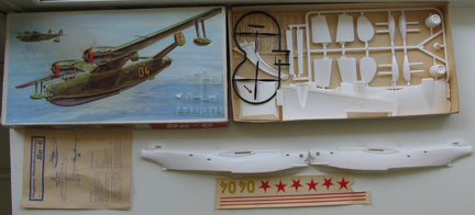 Модель самолета Ве-6 гдр VEB Plasticart