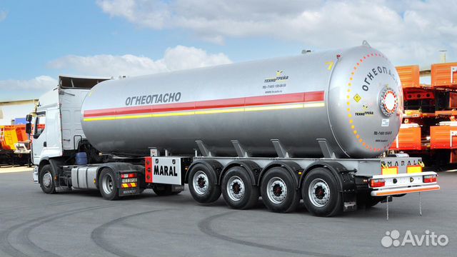 Полуприцеп газовоз Maral Газовоз, 2023