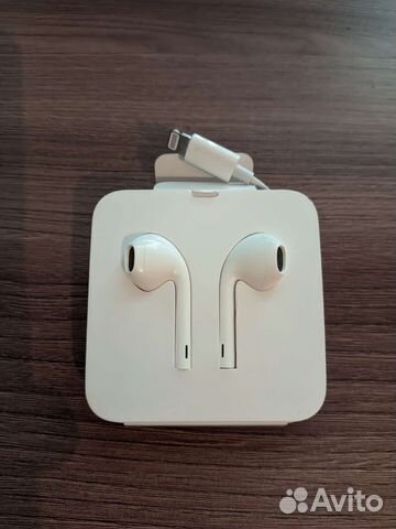Наушники apple earpods lightning оригинал