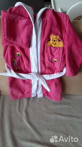 Халат махровый для бассейна, пляжа