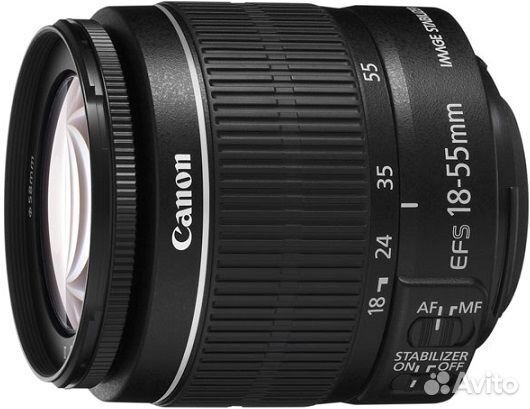 Canon EF-S 18-55mm is II f/3.5-5.6 новый ростест