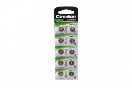Батарейка для игрушек Camelion Alkaline AG13 1.5 V