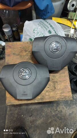 Подушка безопасности водителя opel