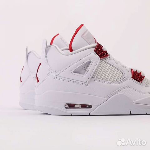 Nike air jordan 4 retro metallic red