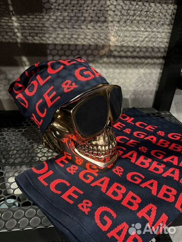 Комплект шапка и шарф мужской