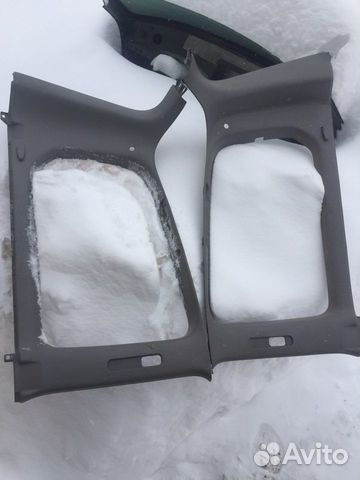 Накладка салона на стекло на тоету ланд крузер 100