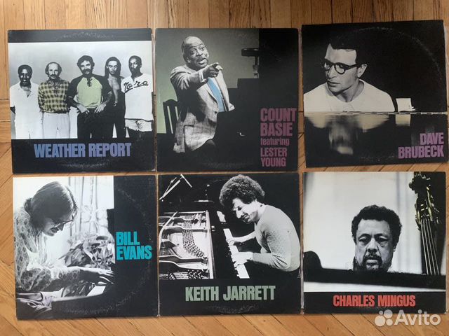Jazz виниловые пластинки 5 шт