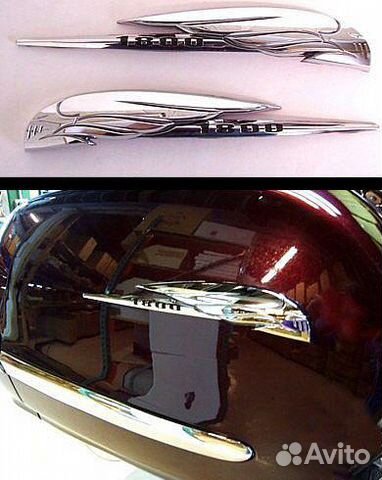 Эмблемы на GL1800/VTX1800 AddOn Accessories (Пара)