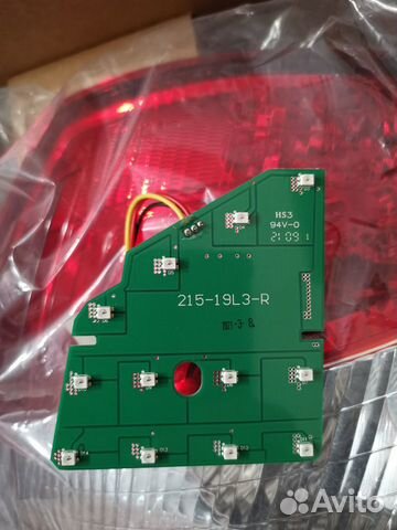 Светодиодная плата от фонаря Nissan Qashqai