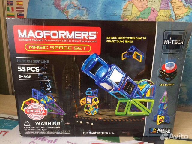 Конструктор магнитный