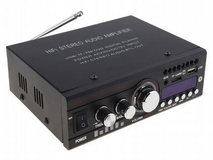 Домашний усилитель звука для колонок 20 Вт