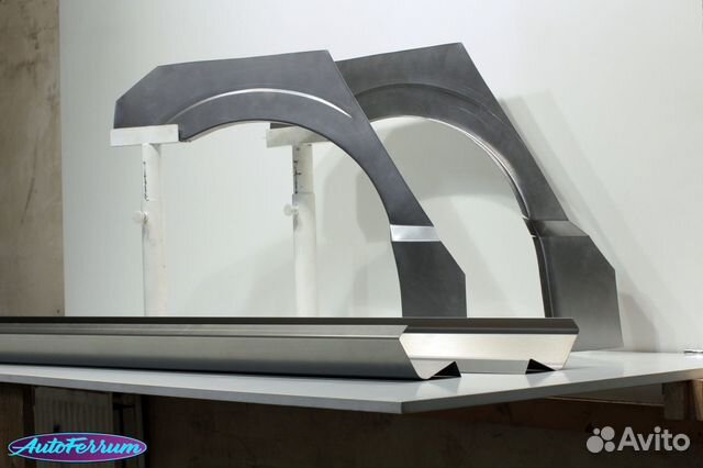 Honda Civic 4d кузовные пороги задние арки