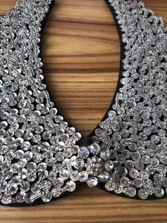 Воротник накладной бисер