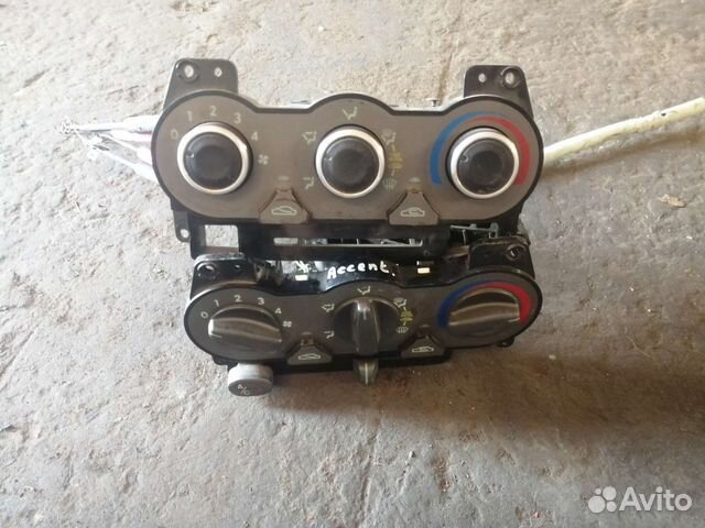 Блок управления печки, хендай, акцент