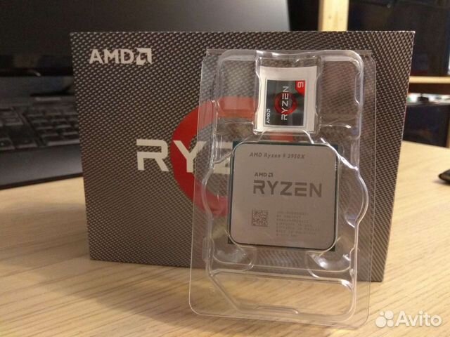 AMD ryzen 9 3950X 16 ядер 32 потока 4Ghz