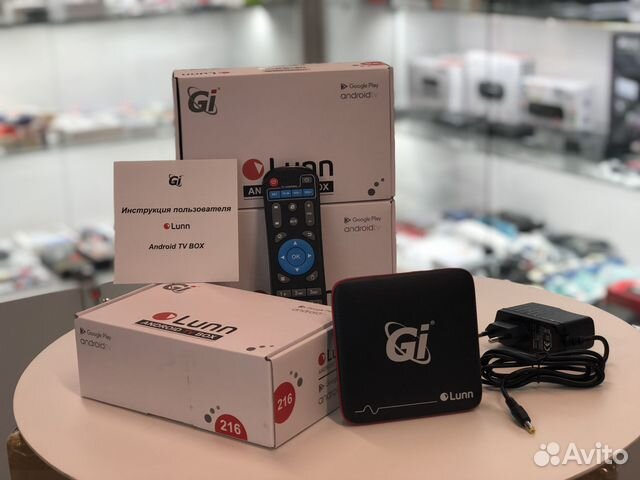 Gi lunn 216 Мощная Smart TV Приставка на Android 7