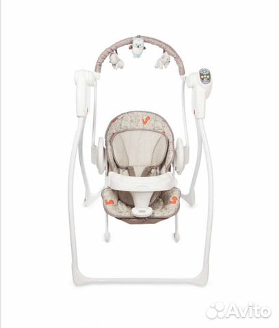 Электронные качели graco