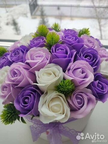 Цветы из мыла