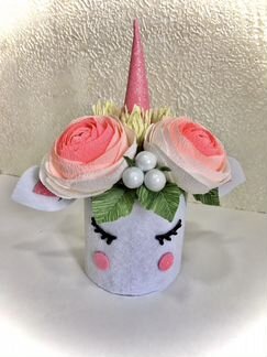 Букет «единорог». Подарок ребенку