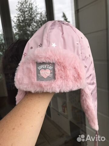 Шапка для девочки новая 50-52 размер