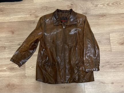 Куртка кожаная женская 46-48 L
