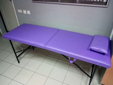 Кушетка для наращивания ресниц фиолетовая