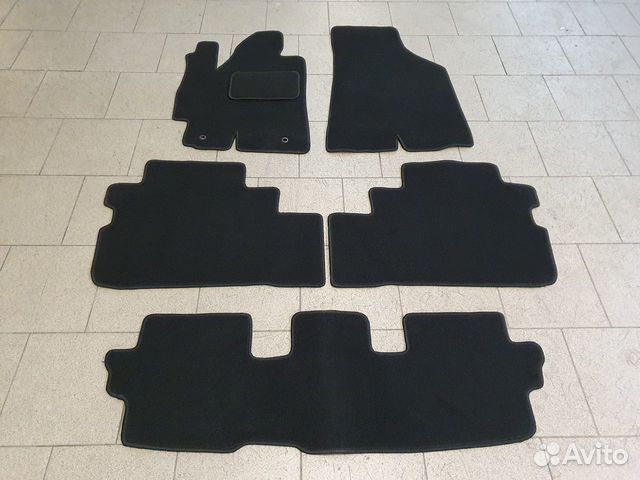 Коврики в салон Toyota Highlander 2 (2007-2013) 3р