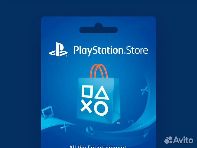 Карта пополнения ps store