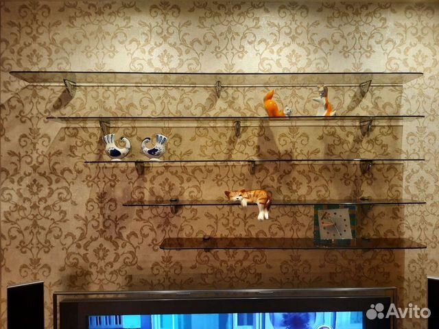 Набор стеклянных полок