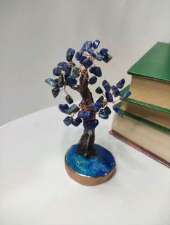 Дерево из камня Лазурит