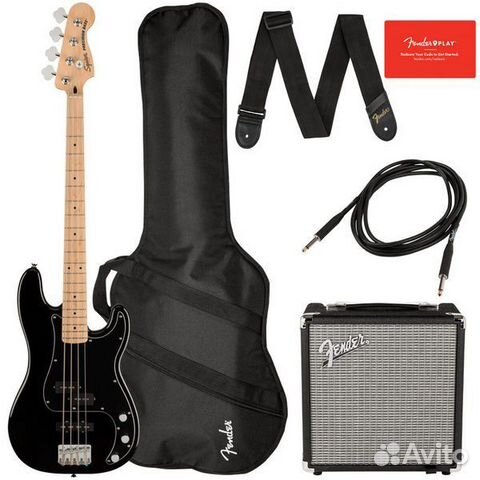 Комплект fender squier Affinity Precision Bass PJ
