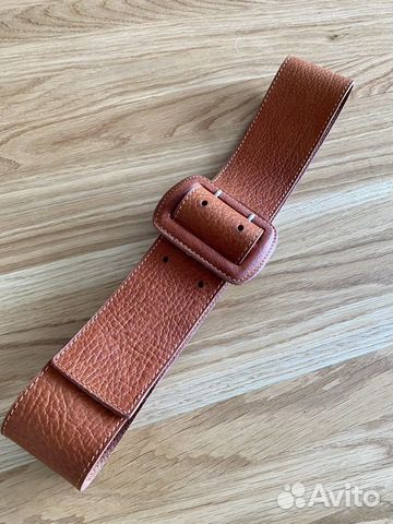 Ремень кожаный италия Stefanel